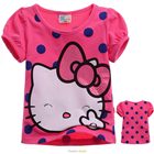 เสื้อแขนสั้น-Hello-Kitty-สู้ตาย-สีชมพูเข้ม