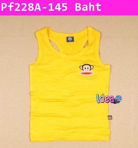 เสื้อกล้ามหนูน้อย Paul Frank สีเหลือง