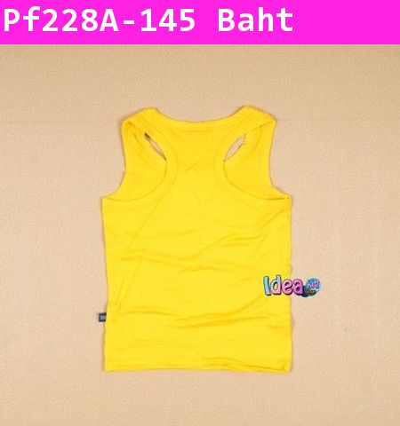 เสื้อกล้ามหนูน้อย Paul Frank สีเหลือง