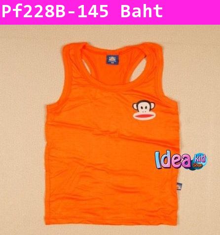 เสื้อกล้ามหนูน้อย Paul Frank สีส้ม