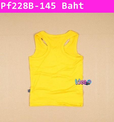 เสื้อกล้ามหนูน้อย Paul Frank สีส้ม