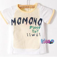 เสื้อยืด-Momono-สีเหลือง