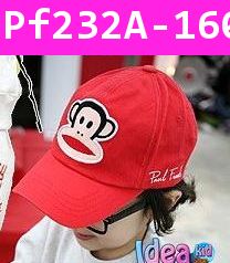 หมวกแก๊ป Original Paul Frank สีแดง