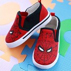 รองเท้าผ้าใบแบบสวม-Spider-man-สีแดง