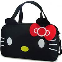 กระเป๋าสะพาย-Big-Hello-Kitty--สีดำ