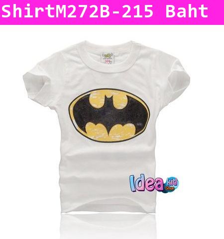 เสื้อยืด Batman Return สีขาว