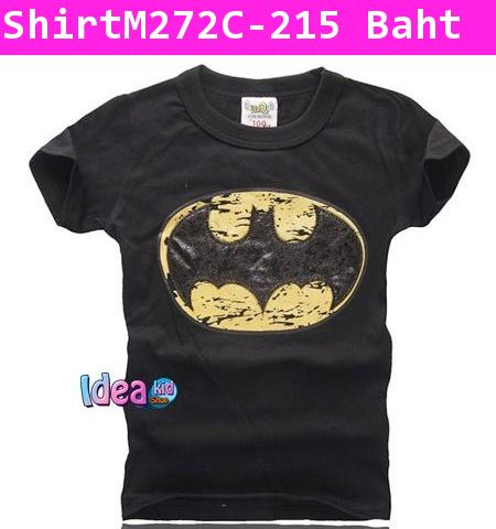 เสื้อยืด Batman Return สีดำ