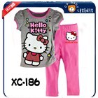 ชุดเสื้อกางเกง-Star-Kitty--สีเทา