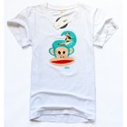 เสื้อยืด-Wave-Board-Paul-Frank-สีขาว-(เด็ก)