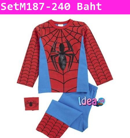 ชุดเสื้อกางเกง Spiderman แปลงร่าง