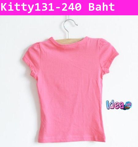 เสื้อยืด Fox NY Kitty สีชมพู