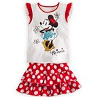 ชุดเสื้อกระโปรง-Mini-Red-Minnie-สีแดงขาว