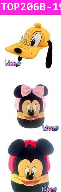 หมวก Disney Fancy Minnie Cap สีชมพู