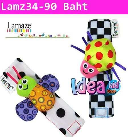 สายรัดข้อมือเด็ก Lamaze แมลงน้อยโบยบิน