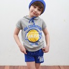 ชุดเสื้อกางเกง-Lakers-Team-สีน้ำเงิน