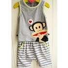 ชุดเสื้อกางเกง-Paul-Frank-แอบขำ-สีเทา