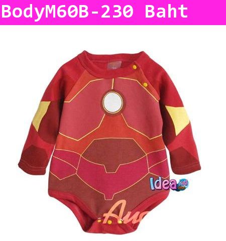 บอดี้สูท Costume Iron Man น้อย สีแดง