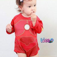 บอดี้สูท-Costume-Iron-Man-น้อย-สีแดง