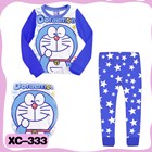 ชุดเสื้อกางเกง-Doraemon-Star-สีฟ้า