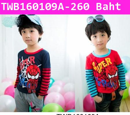 เสื้อแขนต่อ Spider Hero 3D สีแดง(ไต้หวัน)