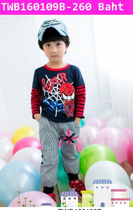 เสื้อแขนต่อ Spider Hero 3D สีกรม(ไต้หวัน)