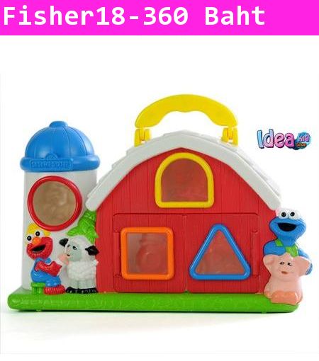 บล็อคหยอดเรขาคณิต Fisher Price Sesame Street