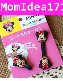 ที่จัดระเบียบสายไฟ  Minnie(แพคคู่)