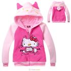 เสื้อกันหนาวขนนุ่มแบบหนา-Kitty-สีชมพู