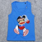 เสื้อกล้ามนักบาส-Paul-Frank-สีน้ำเงิน