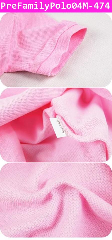 [Pre] เสื้อครอบครัวโปโลสีฟ้า เสื้อแม่