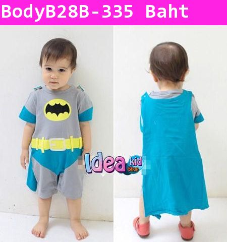 ชุดบอดี้สูท BATMAN GRAY