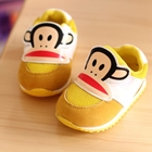 รองเท้าผ้าใบ-Paul-Frank-หน้าใหญ่สีเหลือง