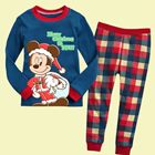 ชุดเสื้อกางเกง-Mickey-X-Mas-สีน้ำเงิน