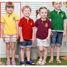 เสื้อโปโลแขนสั้น-WALTON-KIDS-สีเหลือง