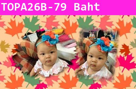 baby headband Colorful Ẻ B