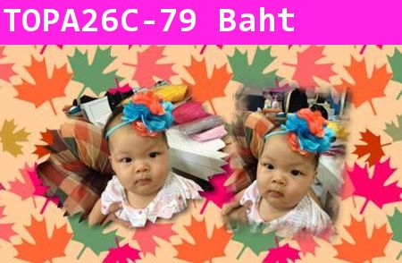 baby headband Colorful Ẻ C