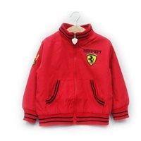 เสื้อแจ็คเก็ต-Cardigan-Ferrari-สีแดง