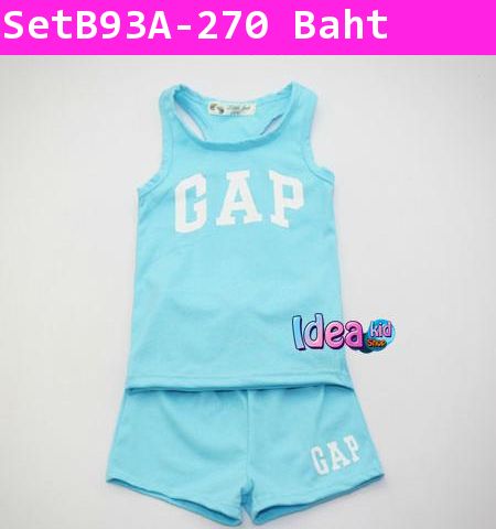 ชุดเสื้อกางเกง Blue GAP สีฟ้า