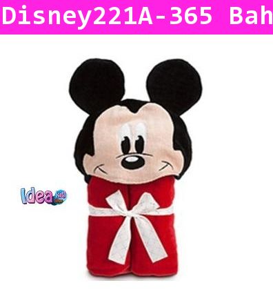 ผ้าห่อตัวเด็ก Mickey สีแดง