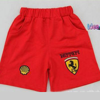 กางเกง-Ferrari-Cart-สีแดง