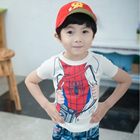 เสื้อยืด-แปลงร่างเป็น-Spiderman-สีขาว