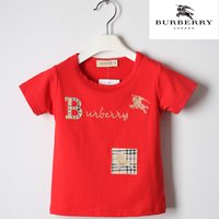 เสื้อยืด-Burberry-London-สีแดง