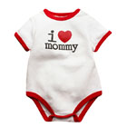 ชุดบอดี้สูท-I-love-Mommy-สีขาวแดง