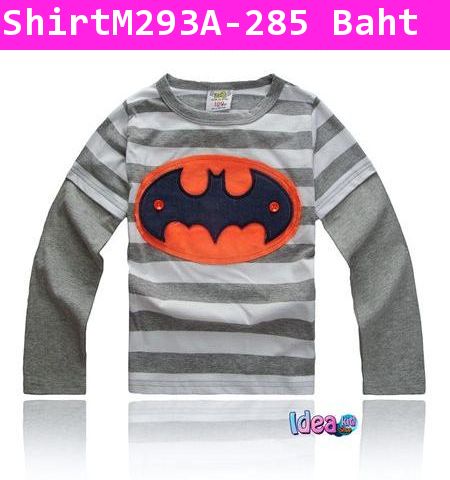 เสื้อแขนต่อ Batman 3D Show สีเทา