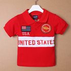 เสื้อโปโล-Polo-United-State-สีแดง