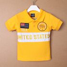 เสื้อโปโล-Polo-United-State-สีเหลือง