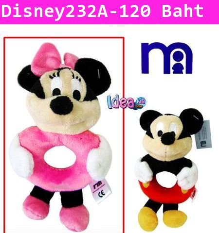 ของเล่นเสริมพัฒนาการ Minnie เขย่ามือ สีชมพู