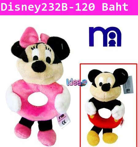 ของเล่นเสริมพัฒนาการ Mickey เขย่ามือ สีแดง