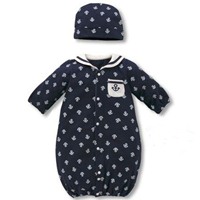 ถุงนอนพร้อมหมวก-Little-Navy-สีกรม