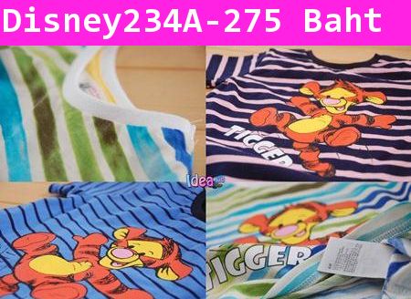 เสื้อยืด H&M Tigger Baby สีฟ้าคราม